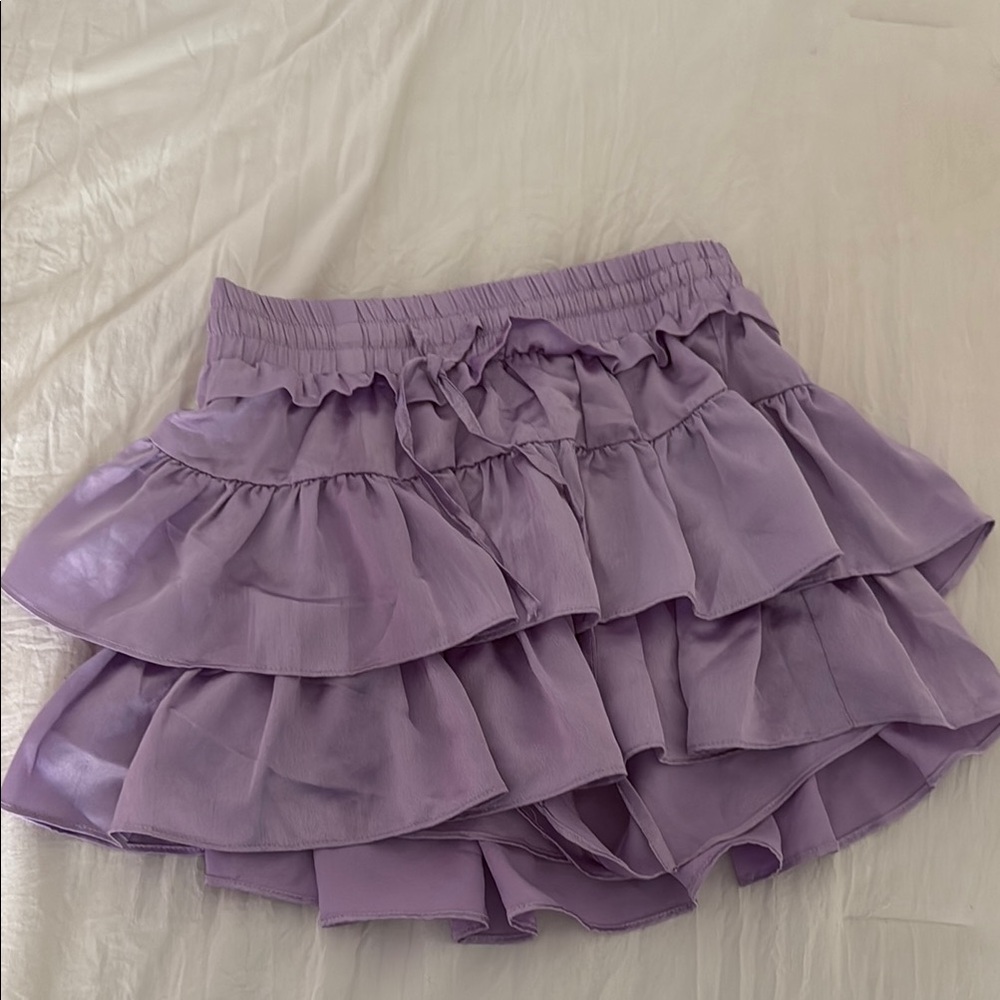 Tangerine Purple Mini Skirt